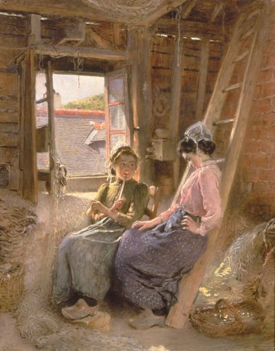Two Breton Women, 1904 by Konstantin Egorovich Makovsky